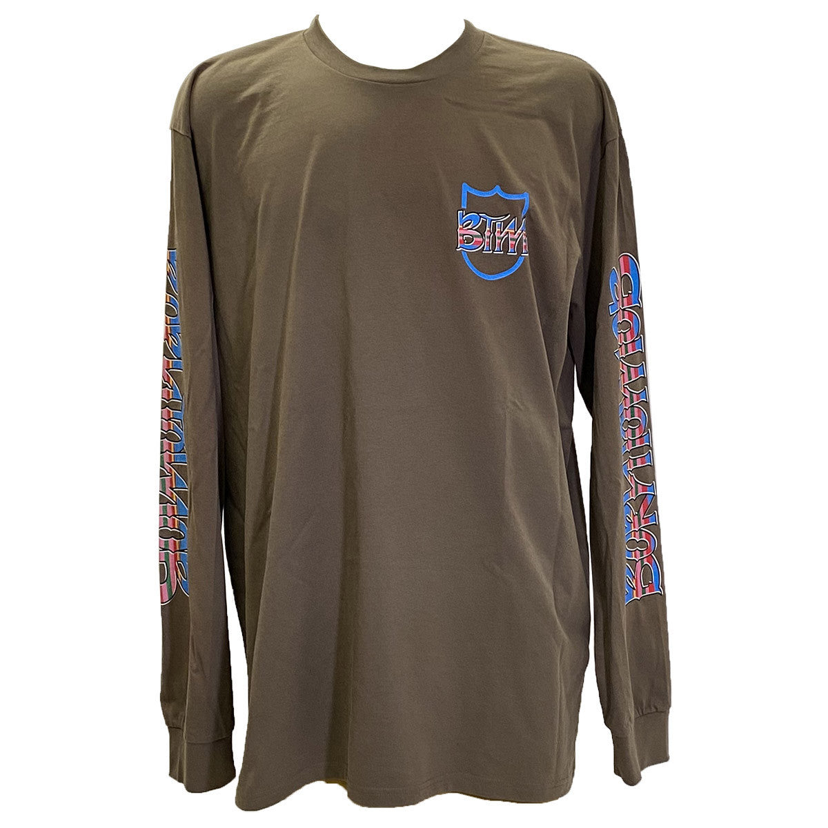 BTM SERAPE LONGSLEEVE SHIRT WALNUT BROWN XL
