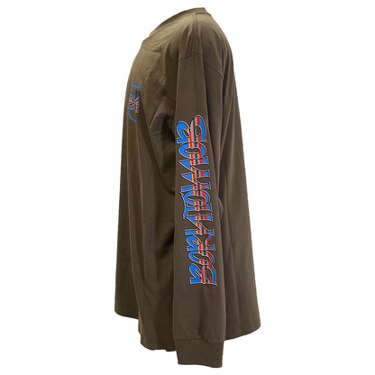 BTM SERAPE LONGSLEEVE SHIRT WALNUT BROWN XL