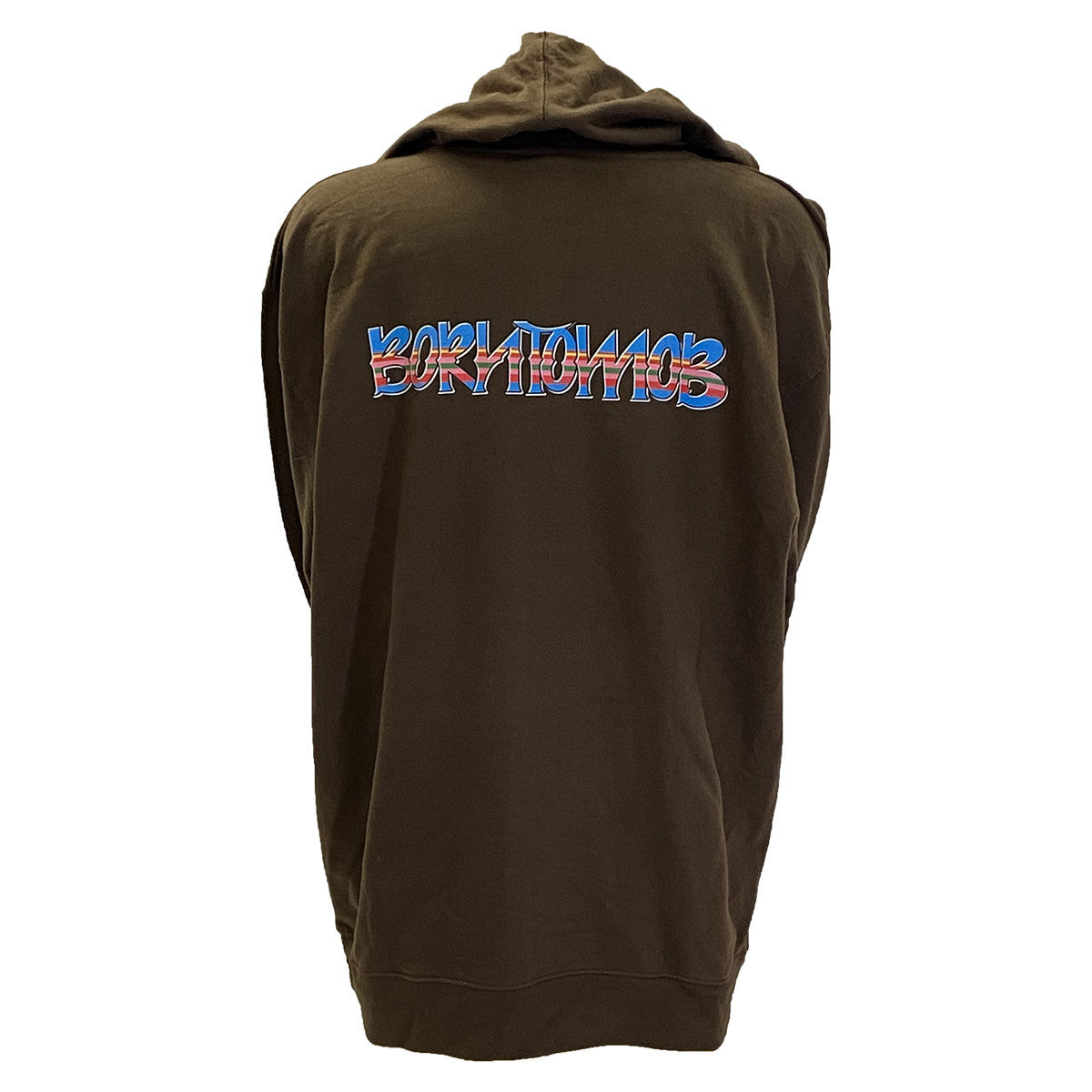 BTM SERAPE PULLOVER HOODIE BROWN