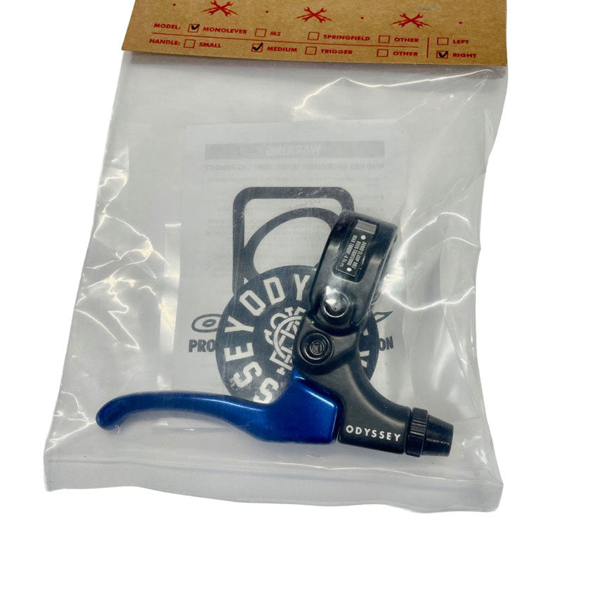 ODYSSEY MONOLEVER MEDIUM (RIGHT) ANODIZED-BLUE
