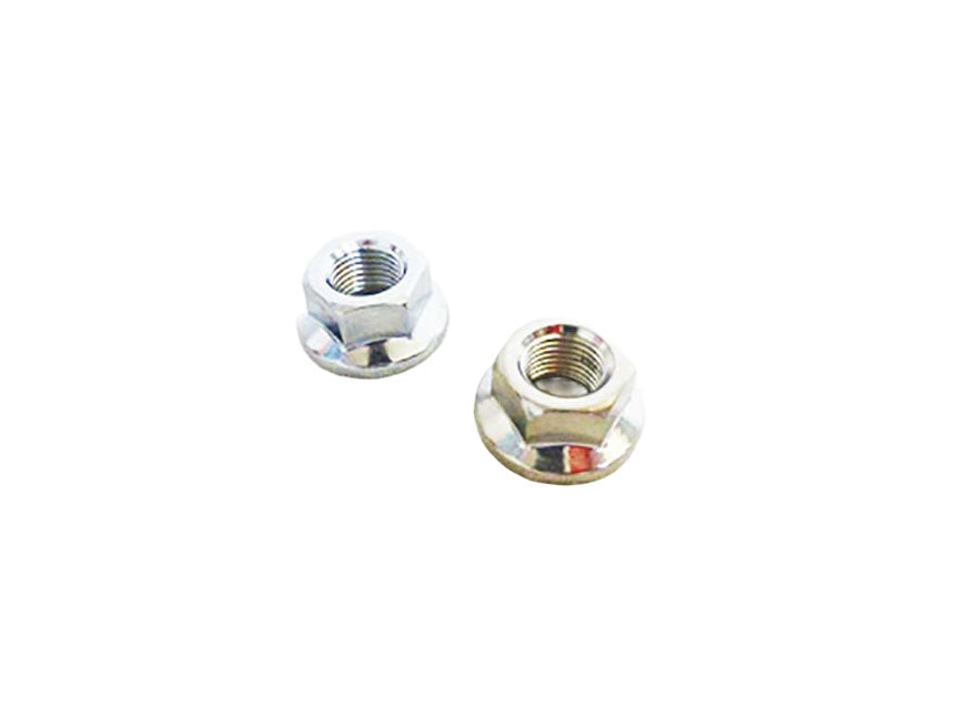 NYB-JAPAN クロモリ軽量フランジナット セット (26TPI) 3/8"