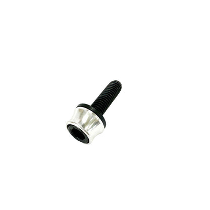 PROFILE 3/8" AXLE BOLT & VOLCANO WASHER SET (POLISH)