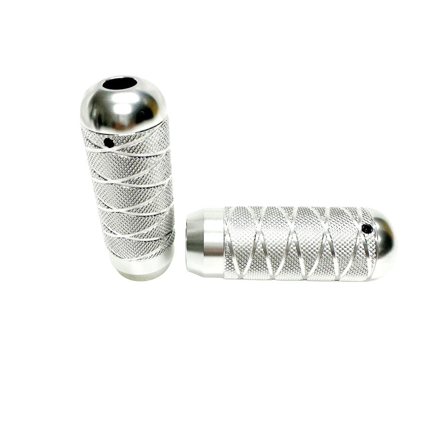 TNB ROTATION PEGS 110MM ラウンドキャップ・タイプ SILVER