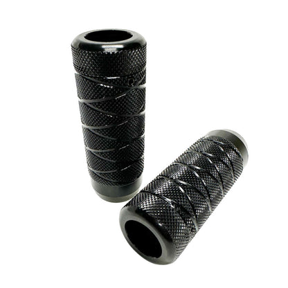 TNB ROTATION PEGS 110MM ローレットキャップ・タイプ BLACK