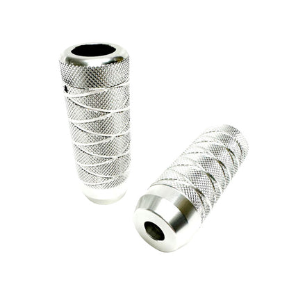 TNB ROTATION PEGS 110MM ローレットキャップ・タイプ SILVER