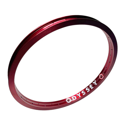 ODYSSEY HAZARD LITE RIM 20"  36H ANODAIZED-RED