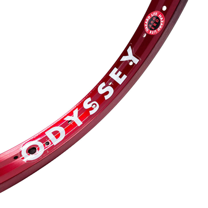 ODYSSEY HAZARD LITE RIM 20"  36H ANODAIZED-RED
