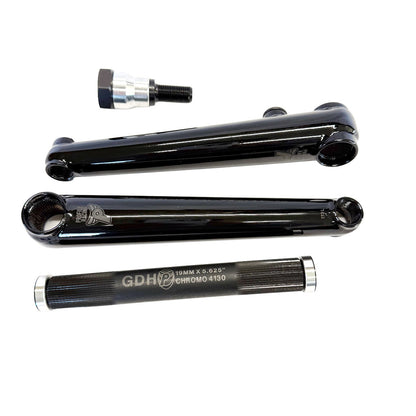 PROFILE BMX RACE CRANK SET / 145mm BLACK  GDH中空クロモリ・アクスル