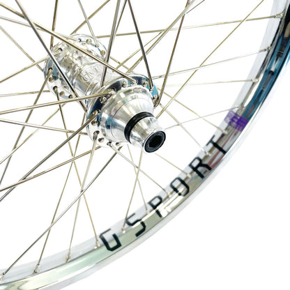 PROFILE MINI FRONT HUB 3/8" (POLISH SILVER) カスタム・ホイール