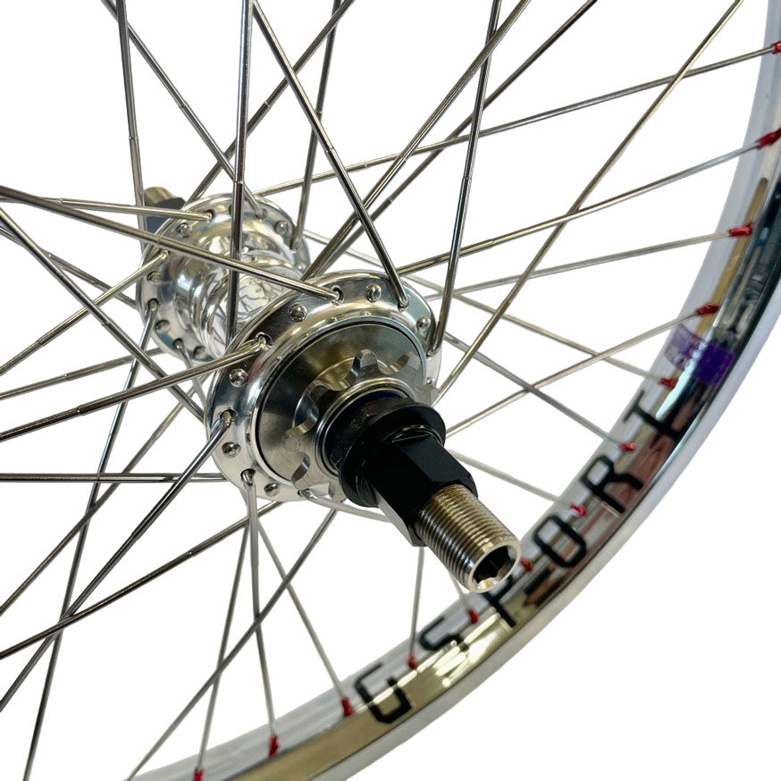 Profile Mini Cassette Rear Hub Titanium 14mm (Polish) Titanium 9Tカスタム・ホイール