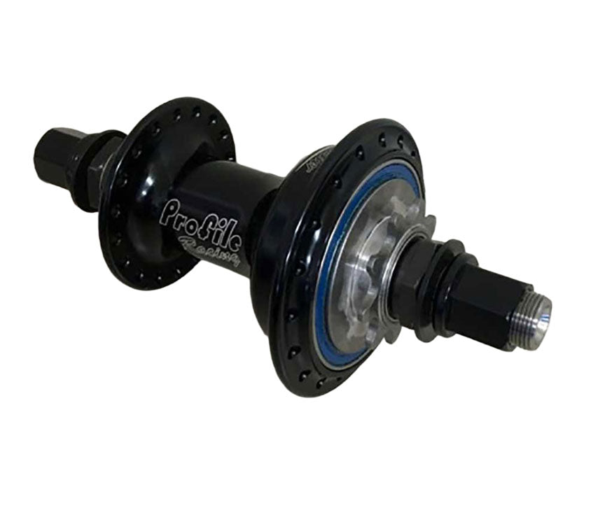 PROFILE Z COASTER HUB 14mm 9T (TITANIUM AXLE / TITANIUM DRIVER) (BLACK)