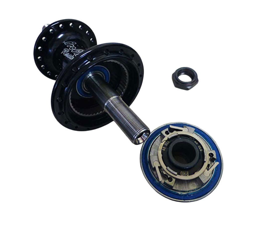 PROFILE Z COASTER HUB 14mm 9T (TITANIUM AXLE / TITANIUM DRIVER) (BLACK)