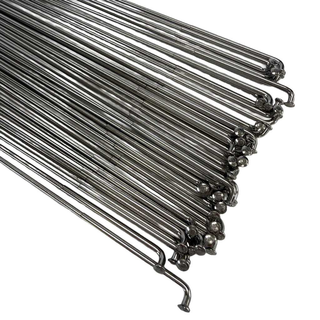 CamAcura MACH 3 スポークセット SILVER 36本セット+真鍮ニップル