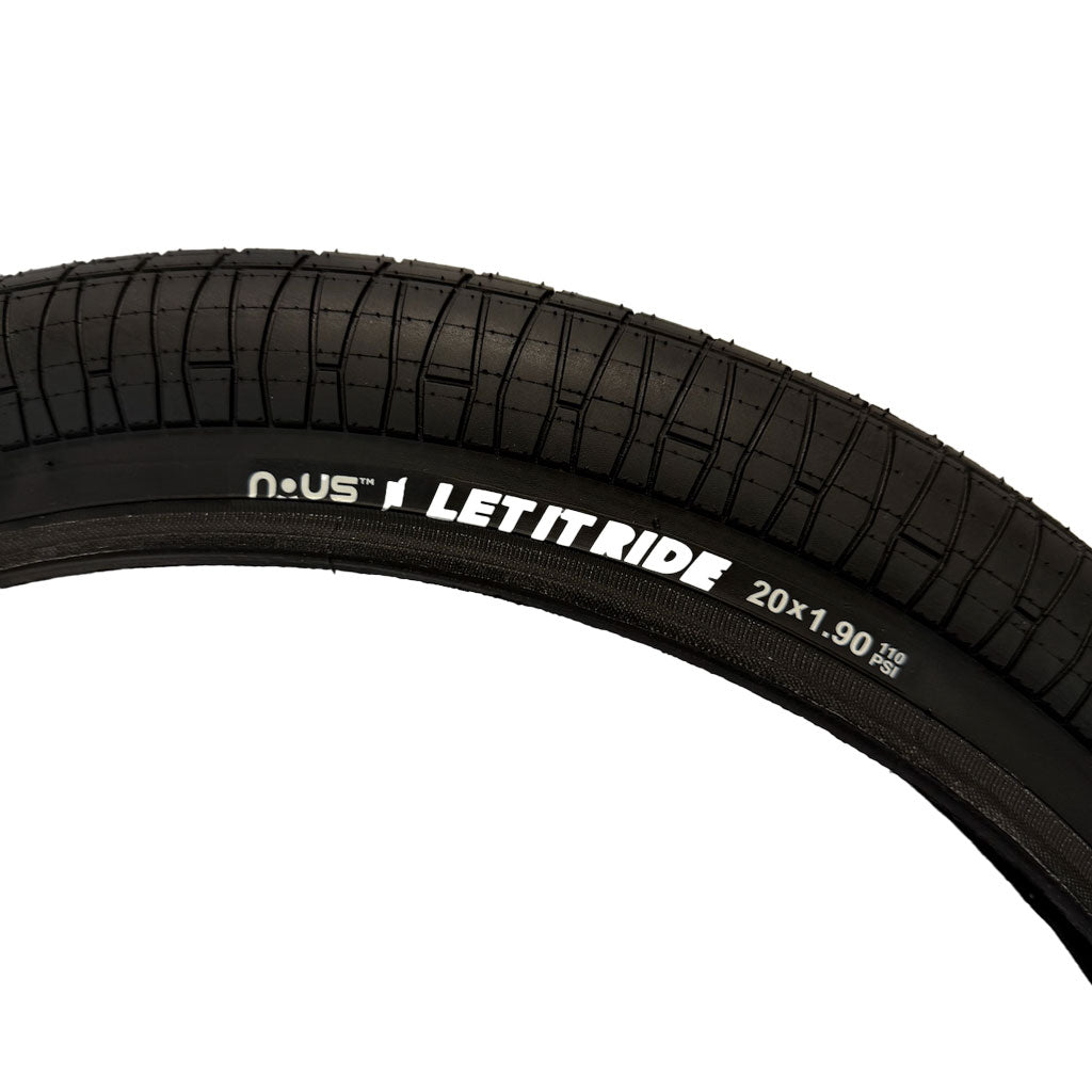 NOUS "LET IT RIDE" TIRE 20"x1.90" 110PSI BLACK