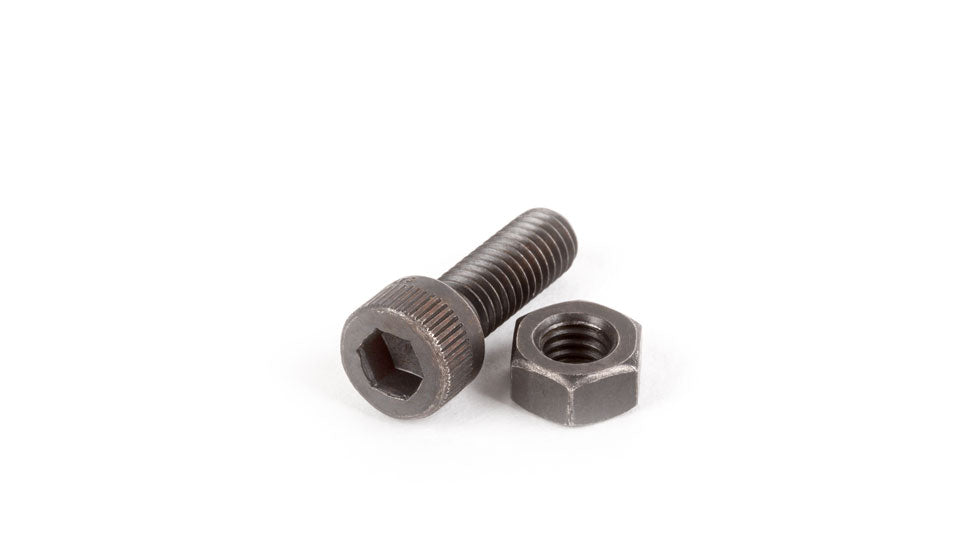 S&M NUT/BOLT FOR CAST SEAT CLAMP M6 X 18 BOLT AND M6 NUT (5MM HEAD)