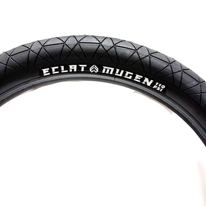 ECLAT MUGEN TIRE 20"x1.95" 110PSI BLACK/BLACK WALL
