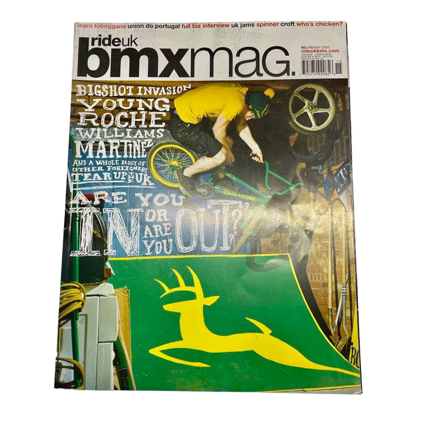 RIDE UK BMX MAGAZINE ISSUE 115
