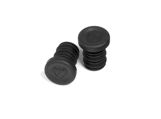 S&M PUSH-IN BAR END PLUGS -BLACK-