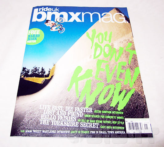 RIDE UK BMX MAGAZINE ISSUE 141