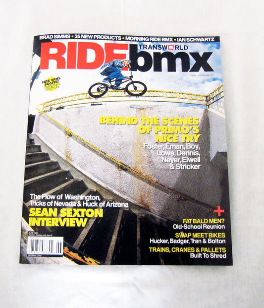 RIDE bmx issue 156 2009年6月号