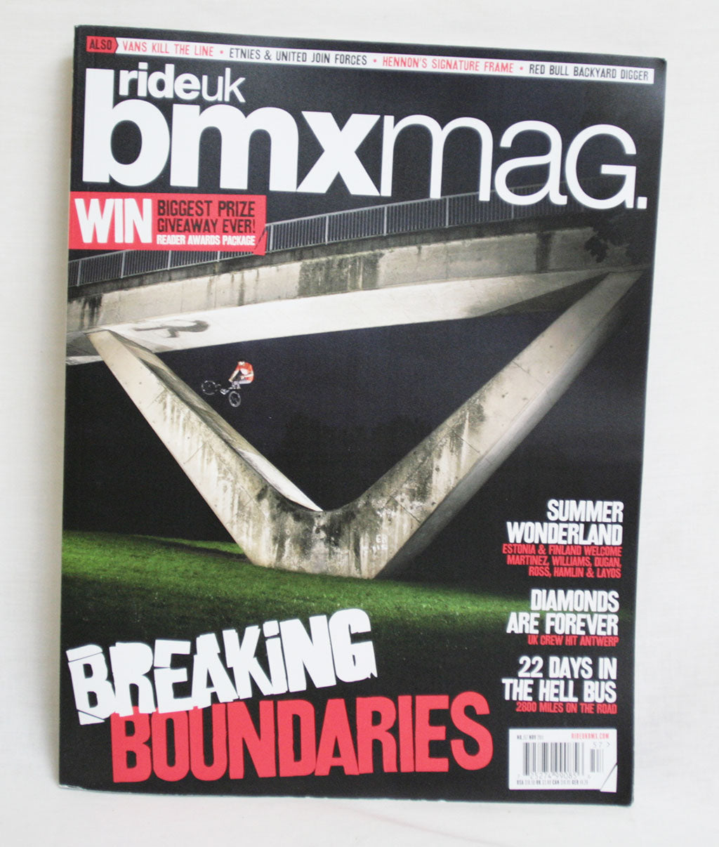 RIDE UK BMX MAGAZINE ISSUE 157