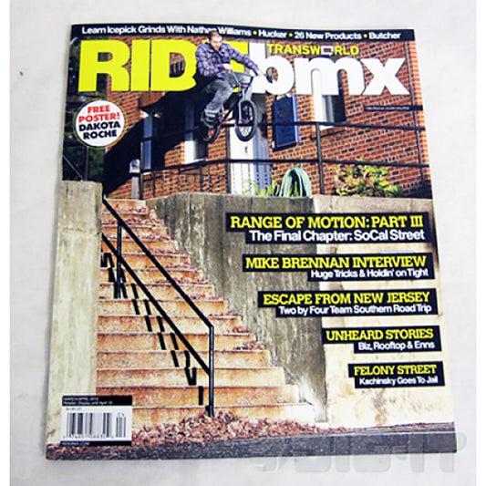 RIDE bmx issue 162 2010年 3月/4月号