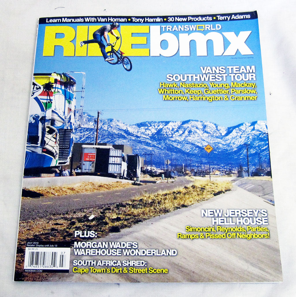 RIDE bmx issue 164 2010年7月号