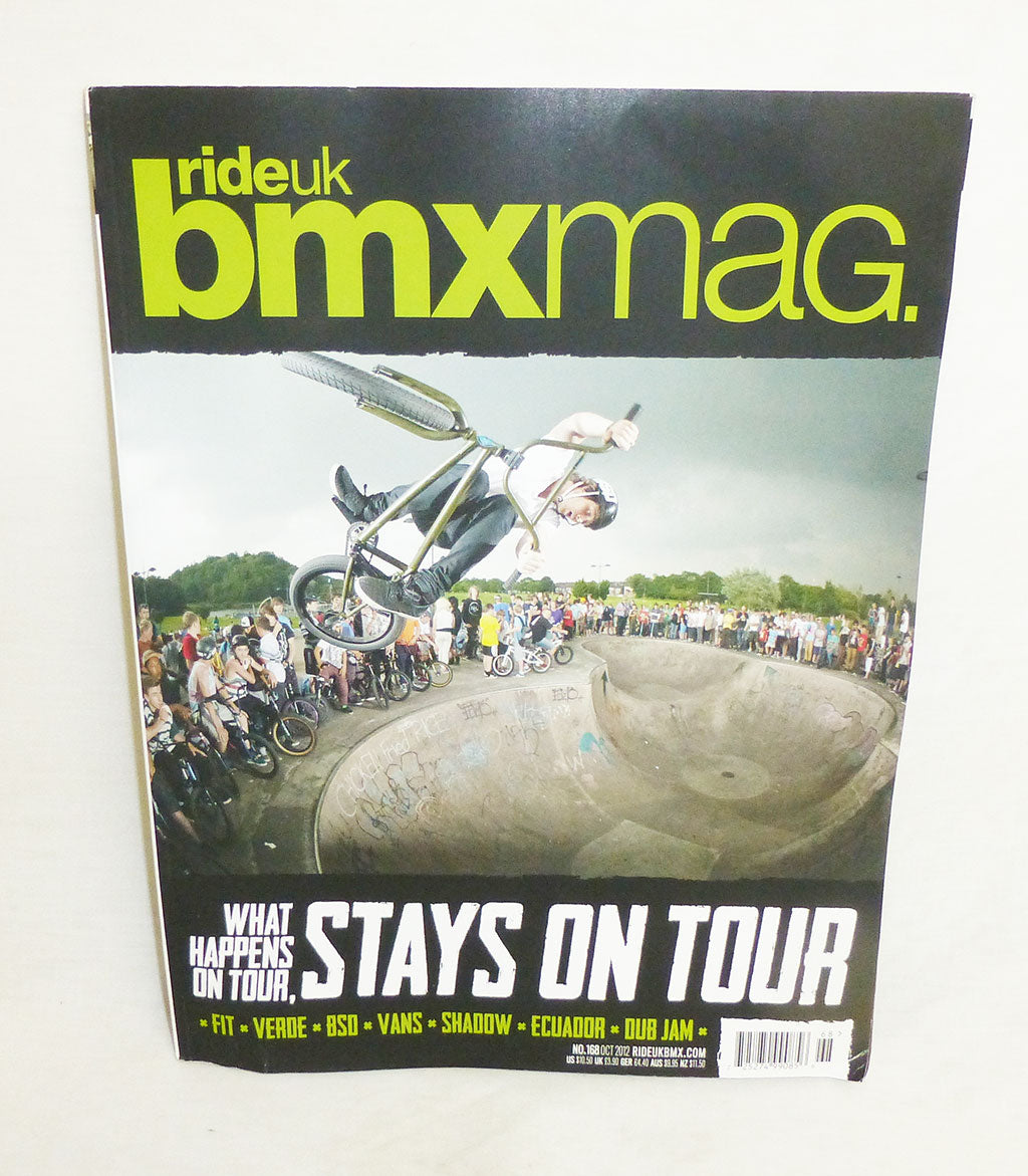 RIDE UK BMX MAGAZINE ISSUE 168