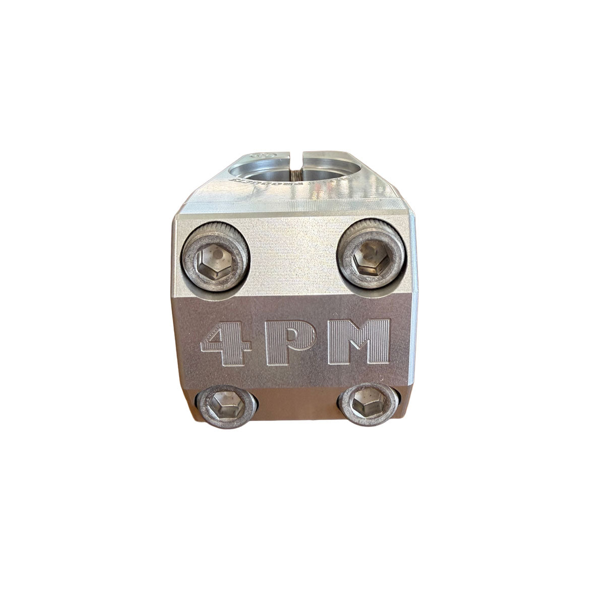 FOURPEGSBMX feat. Mullet Products 4PM STEM Silver / Titanium bolts (DIG-IT）