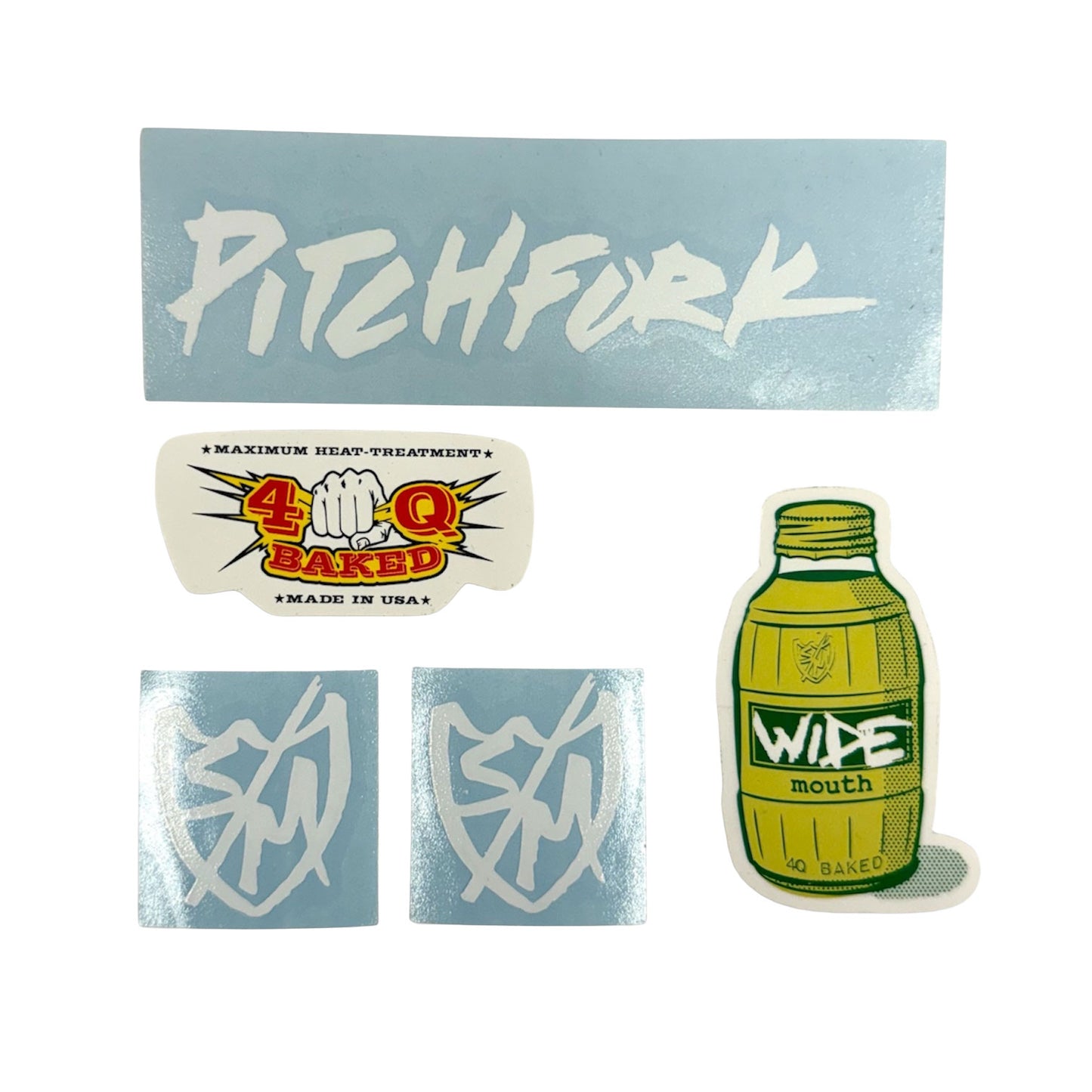 S&M WIDEMOUTH 5pc STICKER PACK