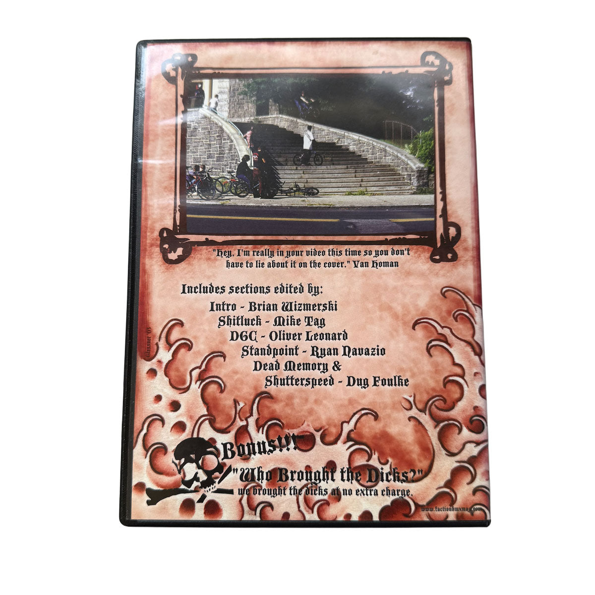 DVD Faction BMX presents Running on Empity