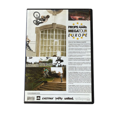 DVD Props MEGATOUR EUROPE