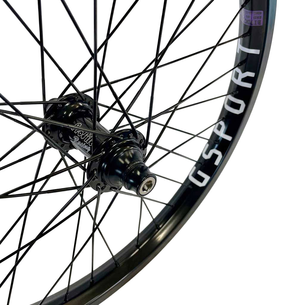 PROFILE ELITE Black FRONT HUB 3/8"  カスタム・ホイール