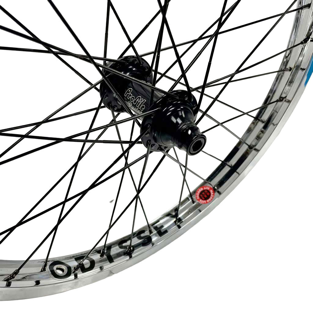 PROFILE ELITE Black FRONT HUB 3/8"  カスタム・ホイール
