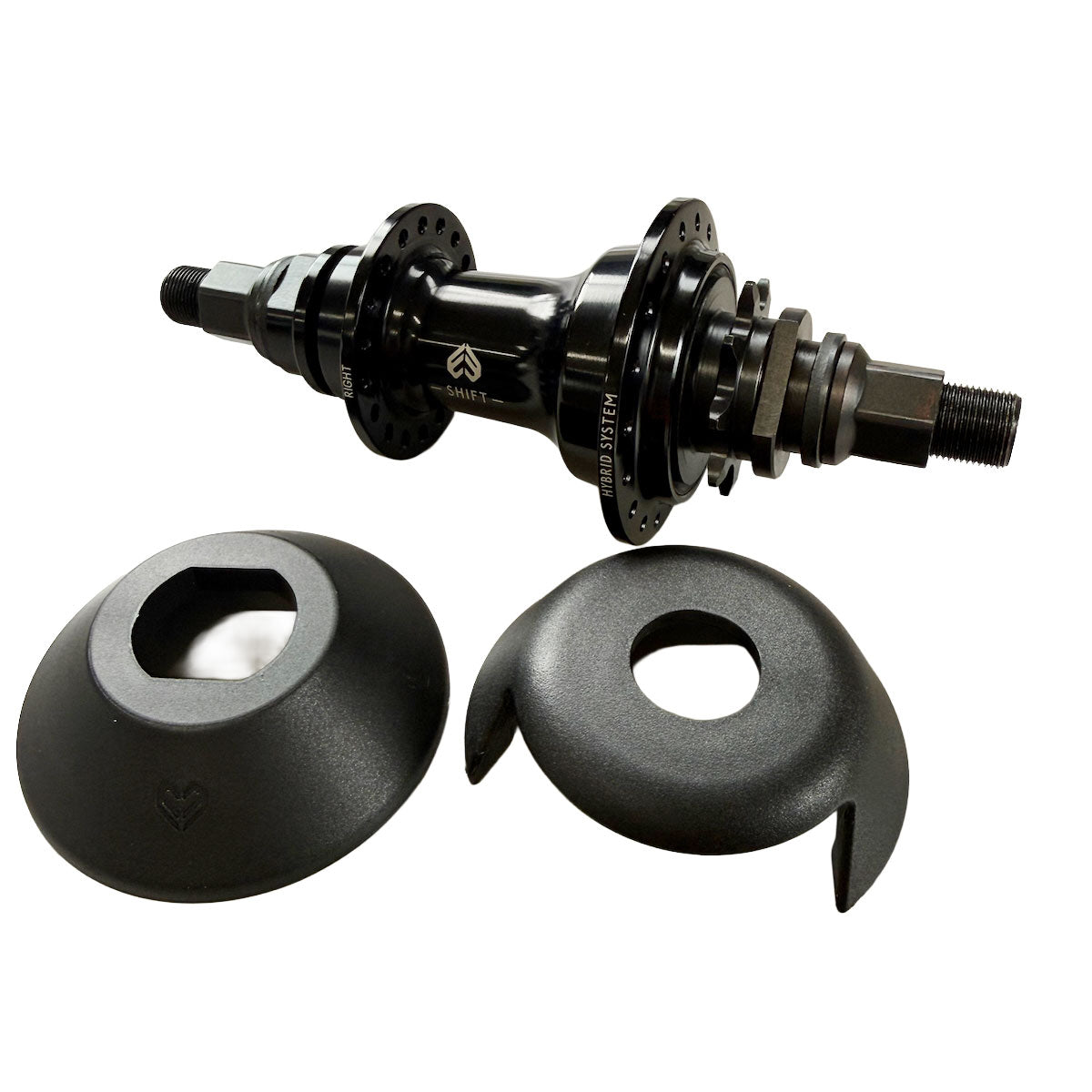 ECLAT SHIFT FC/CS HUB 14mm 9T, 36H, RHD BLACK
