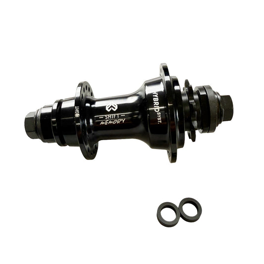 ECLAT SHIFT MEMORY FC/CS HUB 3/8" Femel 9T, 36H, RHD BLACK