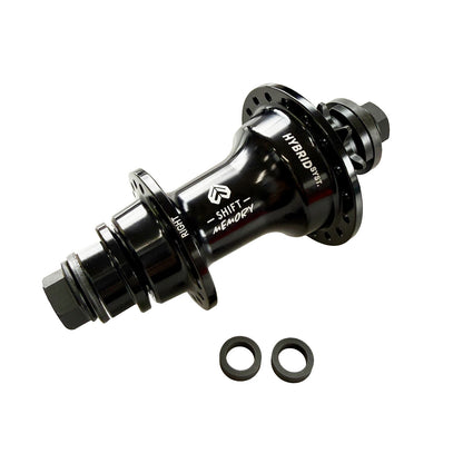 ECLAT SHIFT MEMORY FC/CS HUB 3/8" Femel 9T, 36H, RHD BLACK