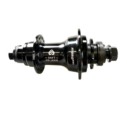 ECLAT SHIFT FM FC/CS HUB 14mm Femel 9T, 36H, RHD BLACK