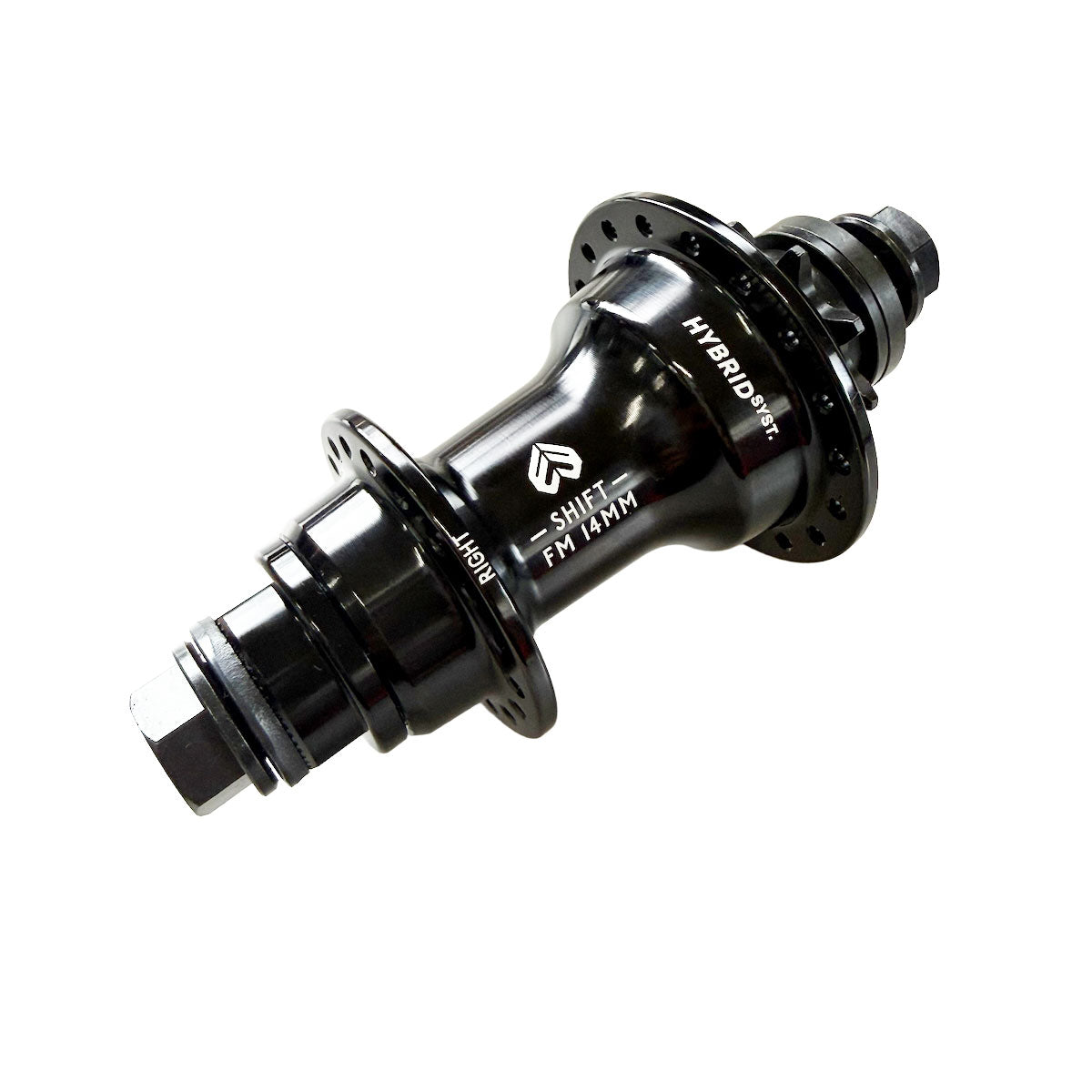 ECLAT SHIFT FM FC/CS HUB 14mm Femel 9T, 36H, RHD BLACK