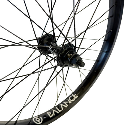 特価！S&M Low Flange FRONT HUB（Matt Black) 3/8"  ＋ Primo rim カスタムホイール