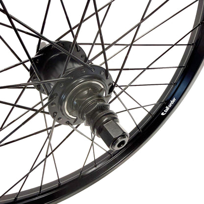 特価！S&M FREE COASTER REAR HUB 9T MATTE BLACK RHD 14mm + TALL ORDER AIR RIM + Black Mach 3