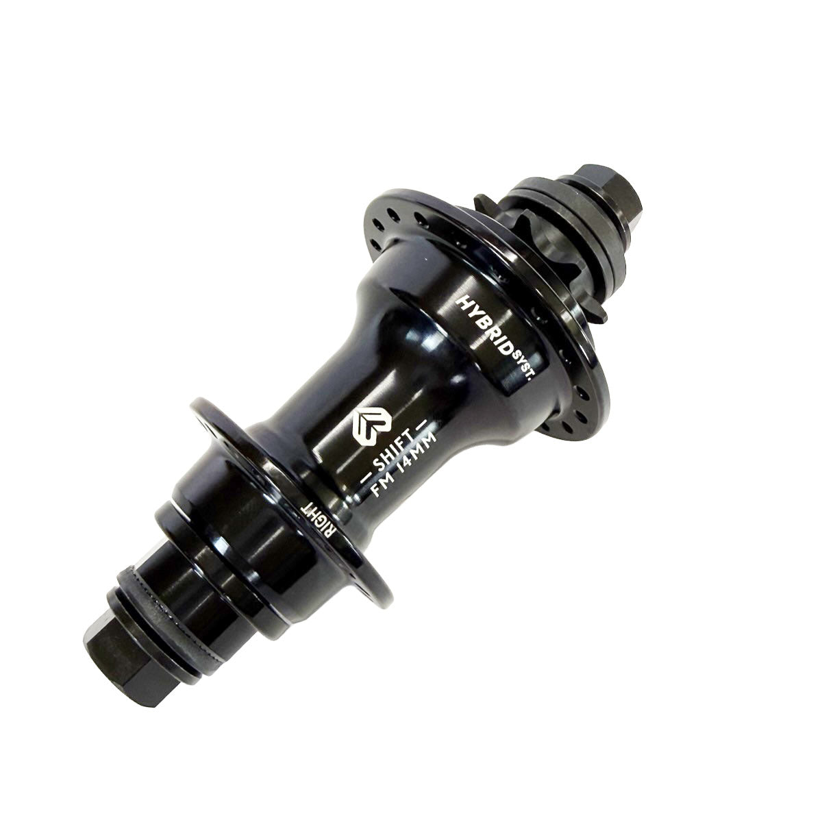 ECLAT SHIFT FM FC/CS HUB 14mm Femel 9T, 36H, RHD BLACK