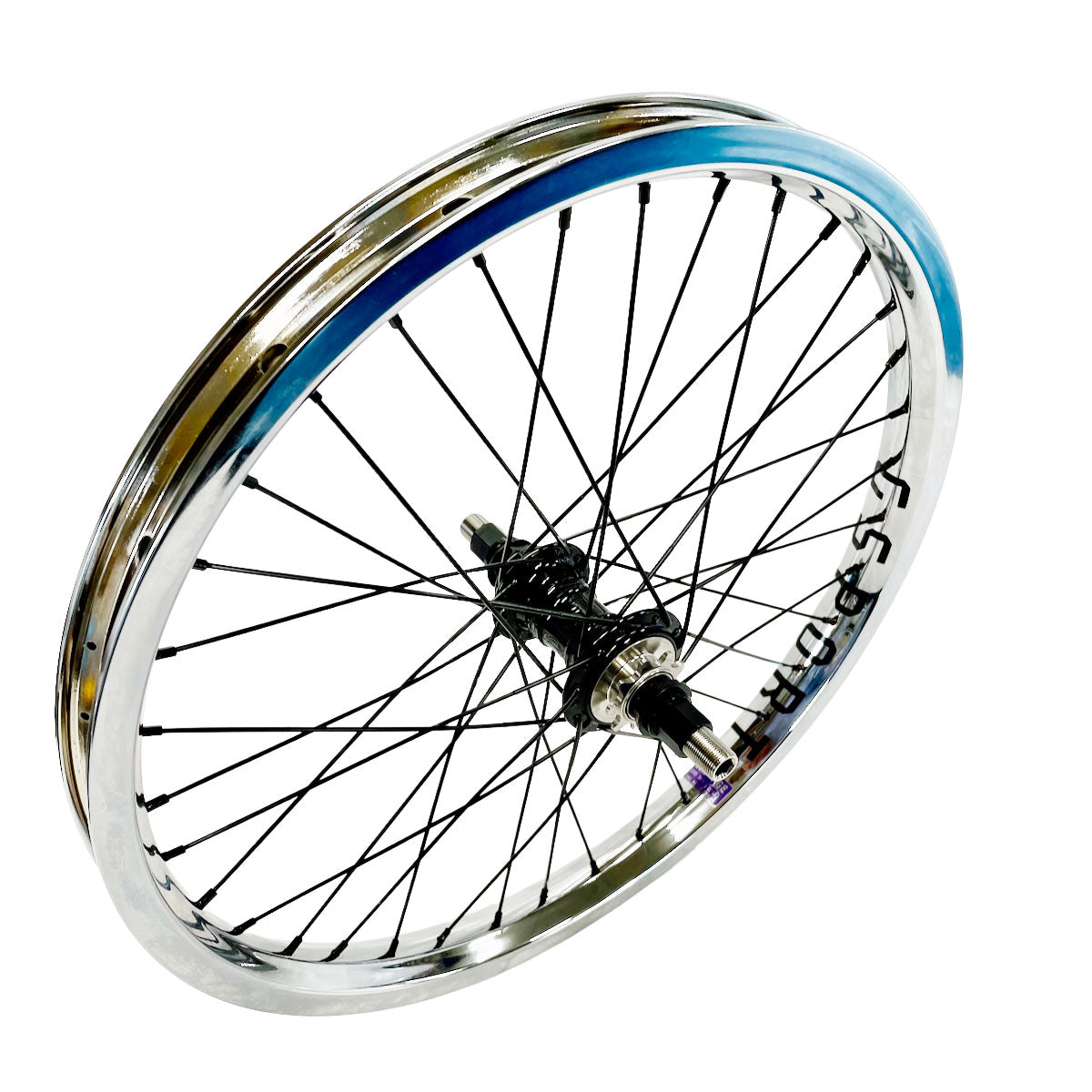 Profile Mini Cassette Rear Hub Titanium 14mm (Black) Titanium 9Tカスタム・ホイール