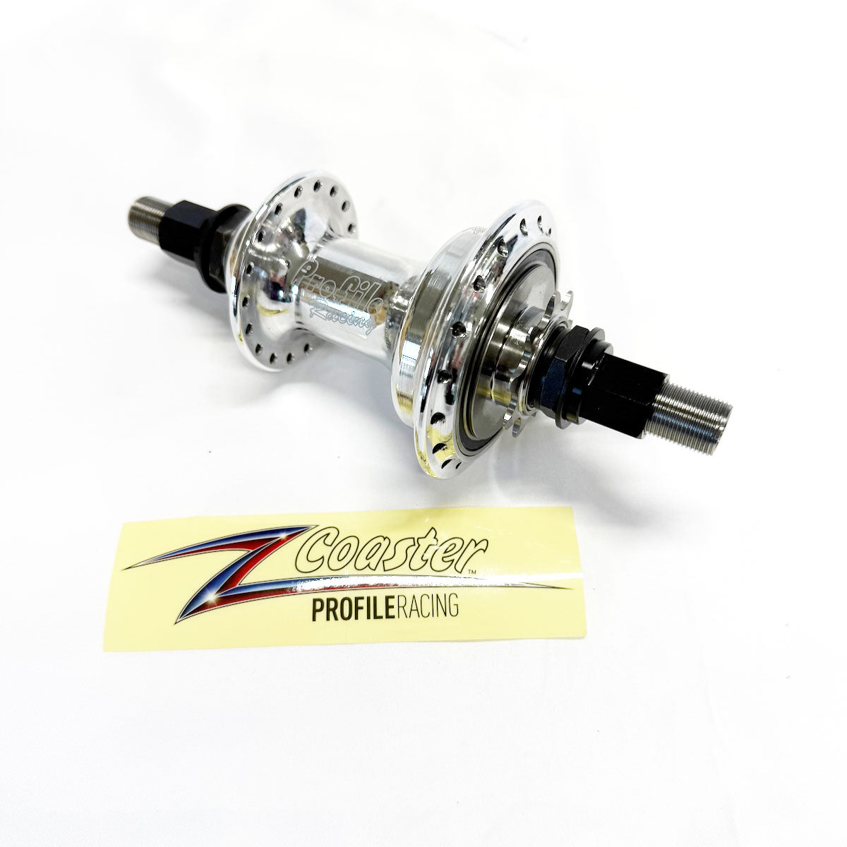 PROFILE Z COASTER HUB 14mm 9T (TITANIUM AXLE / TITANIUM DRIVER) (POLISHED)