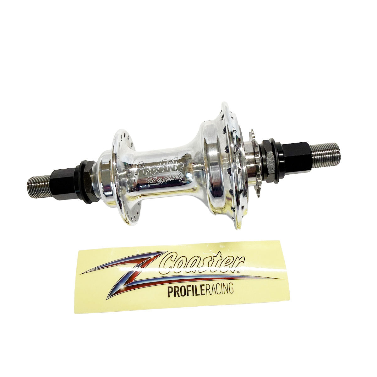 PROFILE Z COASTER HUB 14mm 9T (TITANIUM AXLE / TITANIUM DRIVER) (POLISHED)