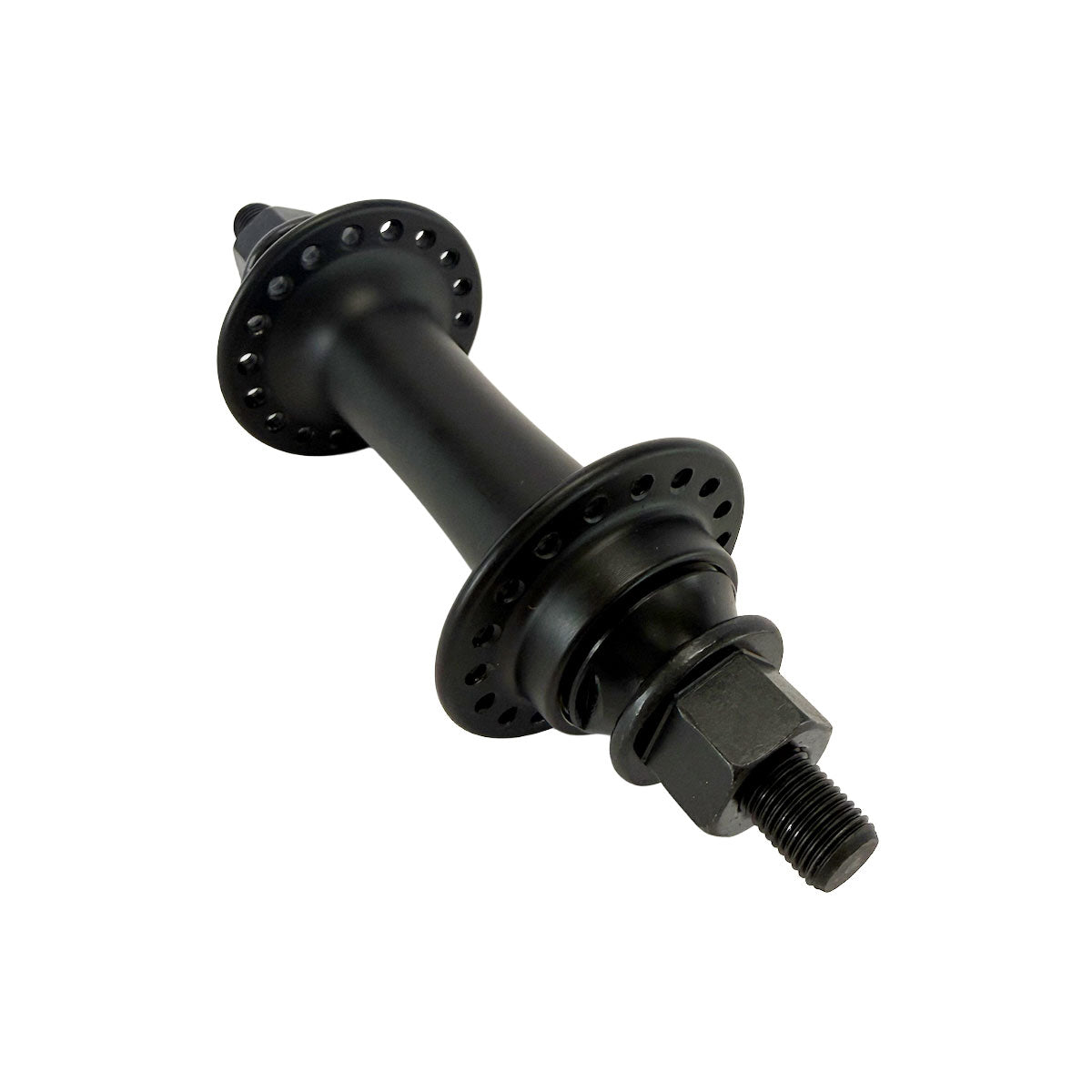 S&M 3/8" FRONT HUB SEALED LOW FLANGE - BLACK