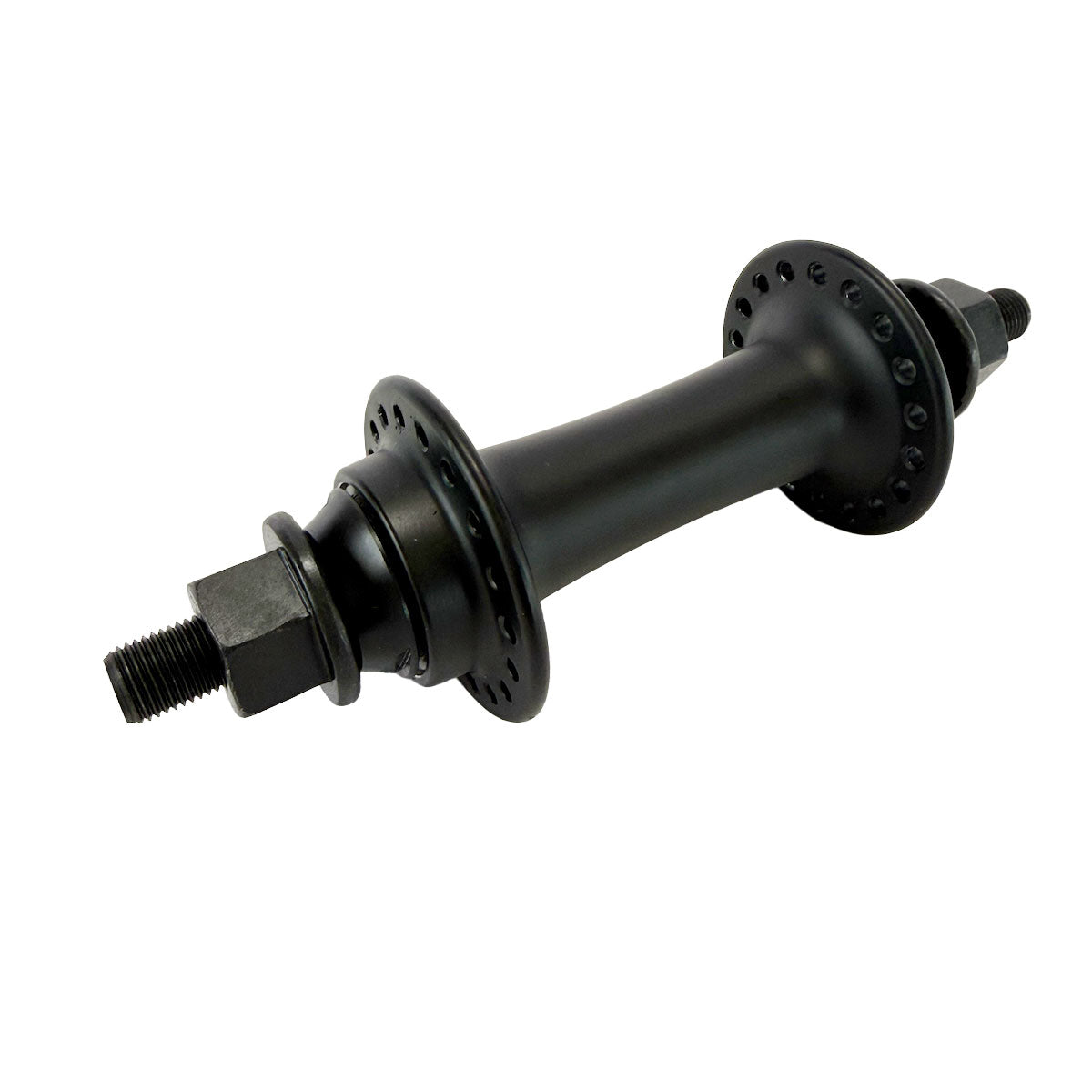 S&M 3/8" FRONT HUB SEALED LOW FLANGE - BLACK