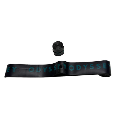 ODYSSEY 20" BMX RIM STRIP 35mm BLACK/TEAL HIGH PRESSURE（二個ワンセット）