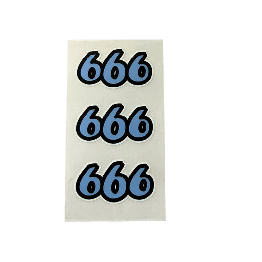 Little Devil Retro Stickers #12