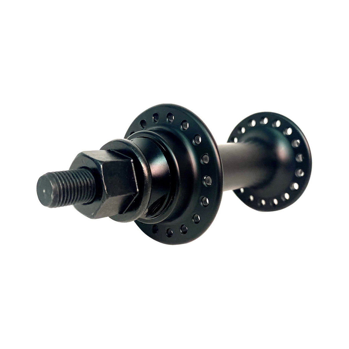 S&M 3/8" FRONT HUB SEALED LOW FLANGE - BLACK